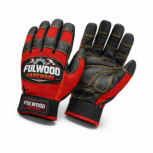 Fulwood Hardware Heavy Duty Work Gloves – Protective Builder & Construction Safety Gloves
