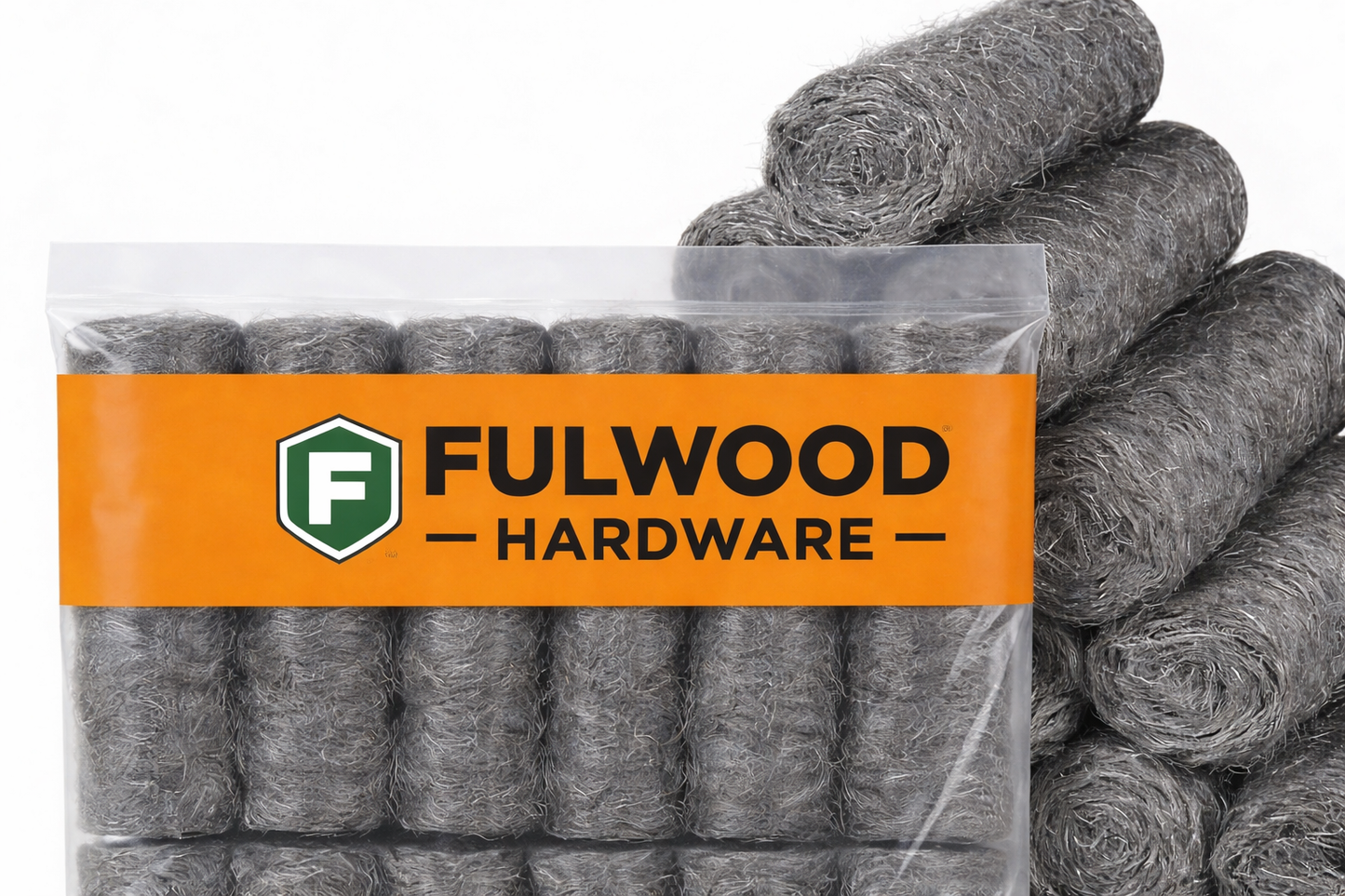 Fulwood Hardware Steel Wool Pads – Heavy Duty Cleaning & Polishing Pack