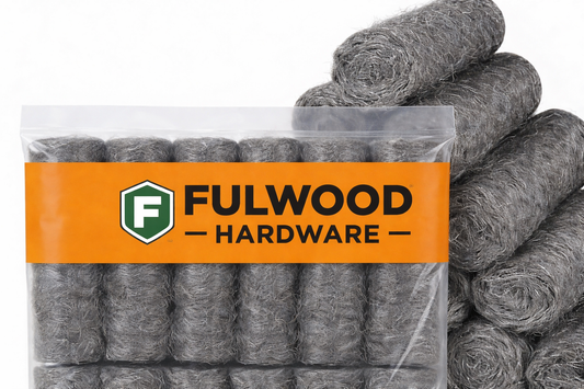 Fulwood Hardware Steel Wool Pads – Heavy Duty Cleaning & Polishing Pack